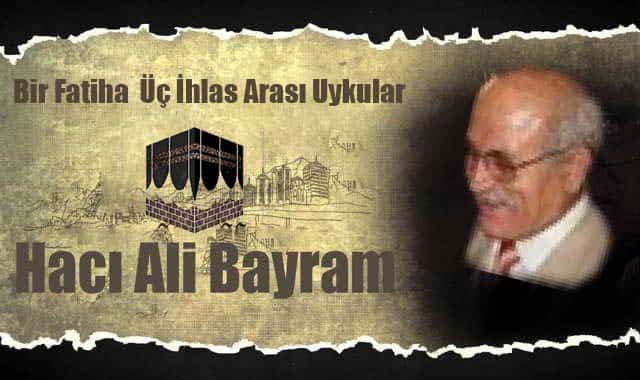 Bir Fatiha Üç İhlas Arası Uykular