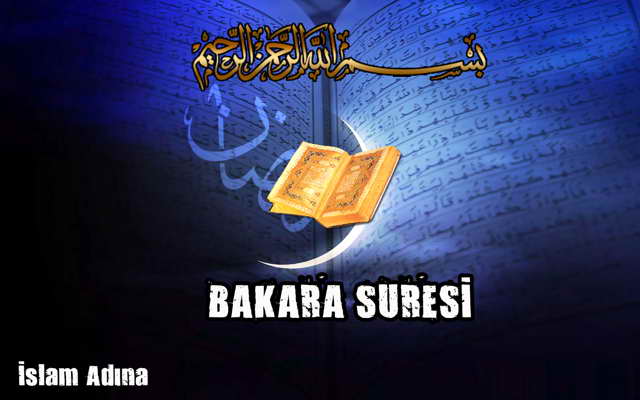 Bakara Suresi Türkçe Okunuşu, Anlamı, Arapça okunuşu