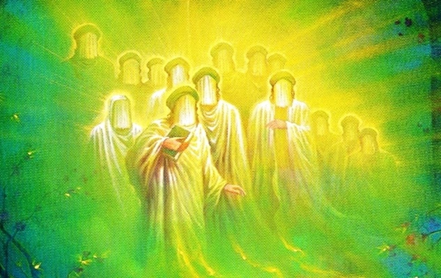 ’Sen ehlibeyttensin’’ buyurdu.