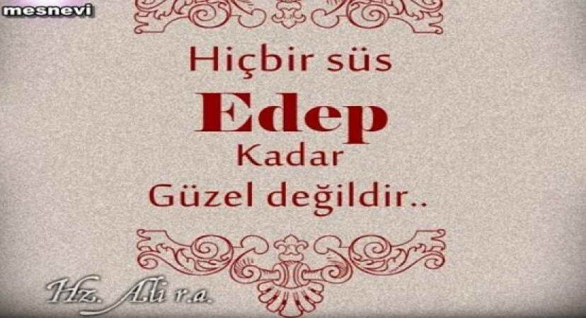 Edep İlhan Edep!